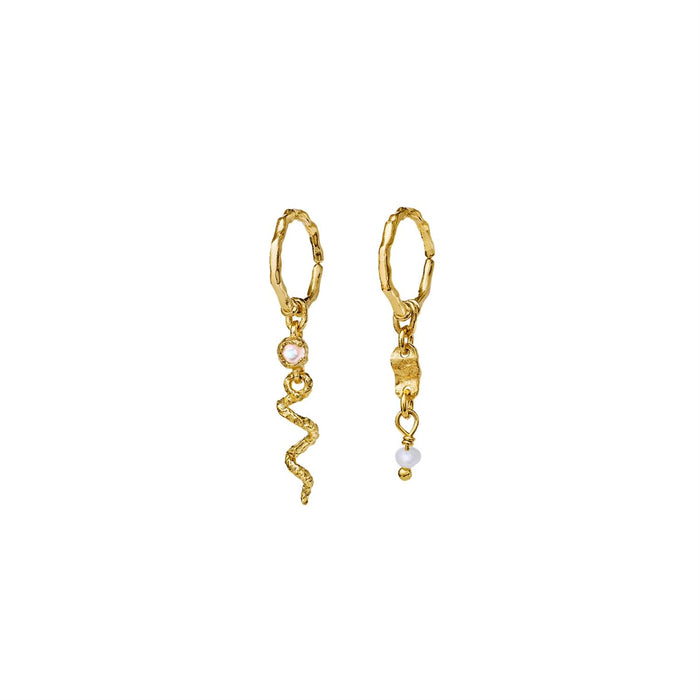 Maanesten Evelyn Earrings Gold Gullhagen